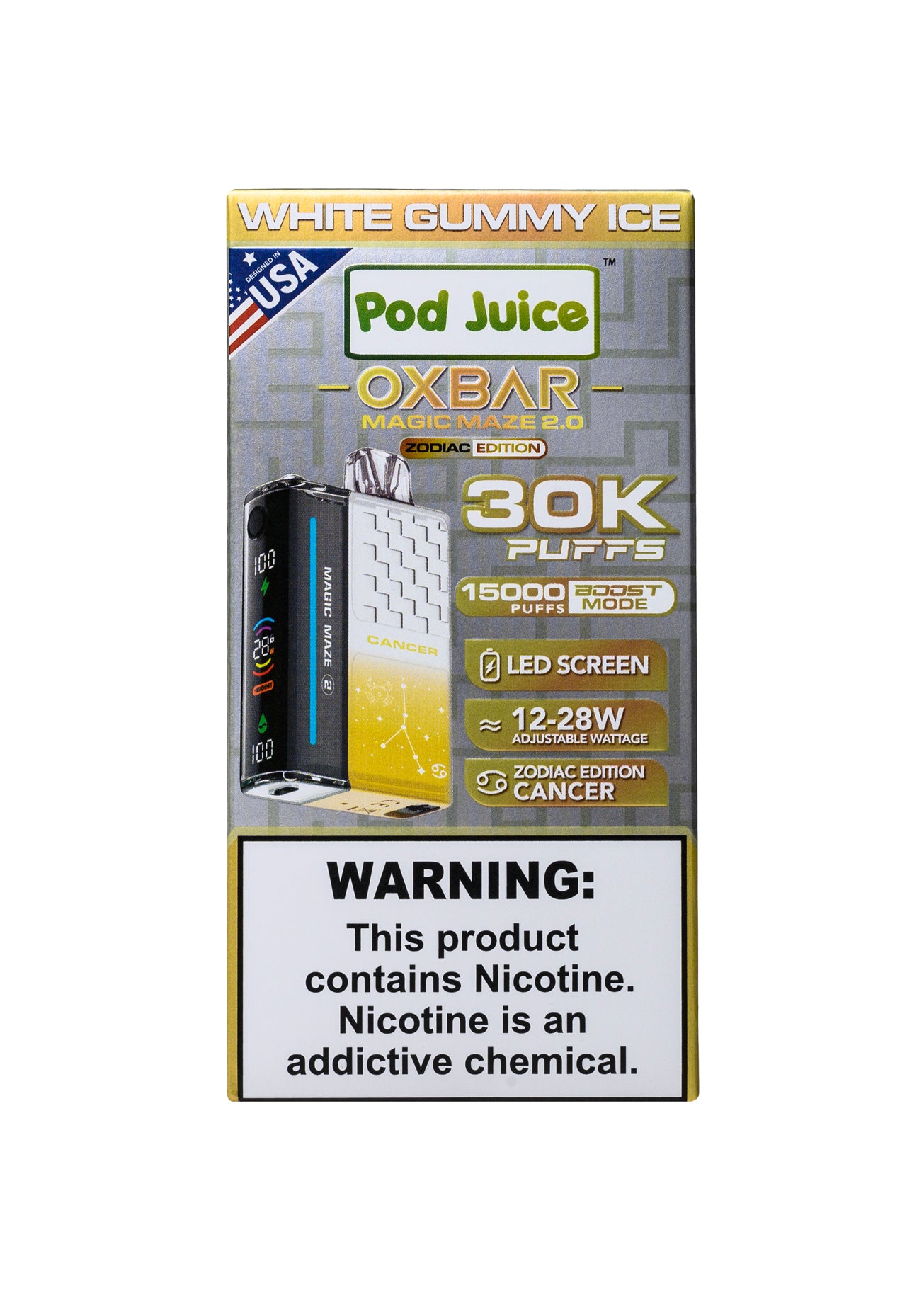 White Gummy - Disposable Vapes | GetPop White Gummy - Disposable Vapes | GetPop