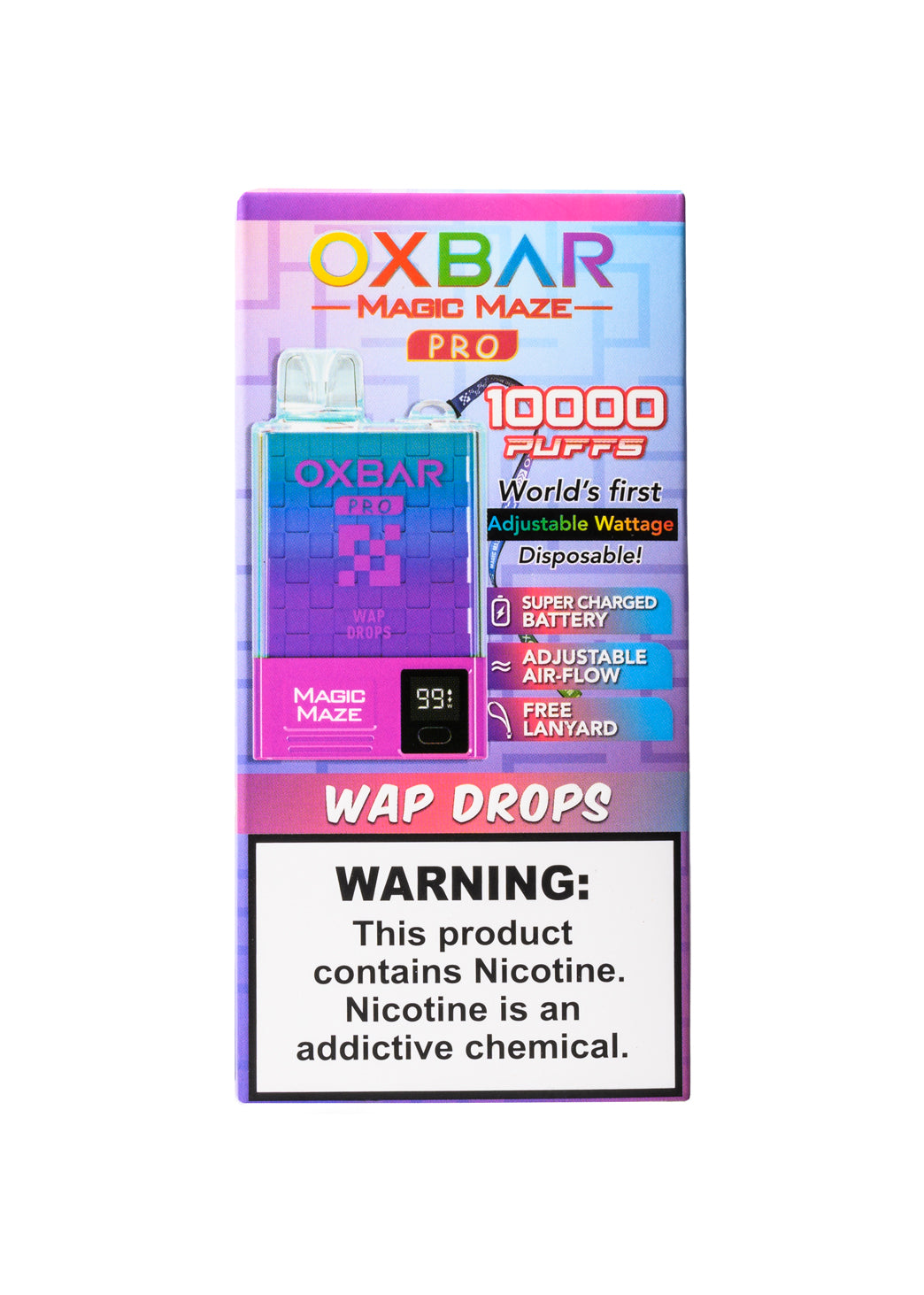 oxbar magic maze pro 10000 puffs disposable vape Oxbar Magic Maze Pro 10K WAP Drops