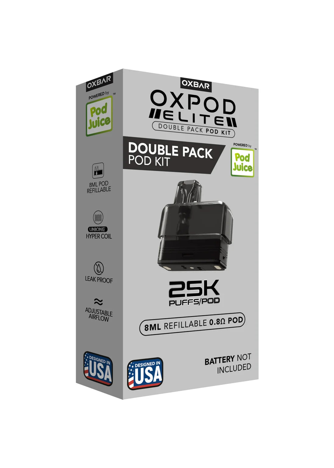 Oxbar x Pod Juice Oxpod Elite Replacement Pods 0.8 ohm Mesh