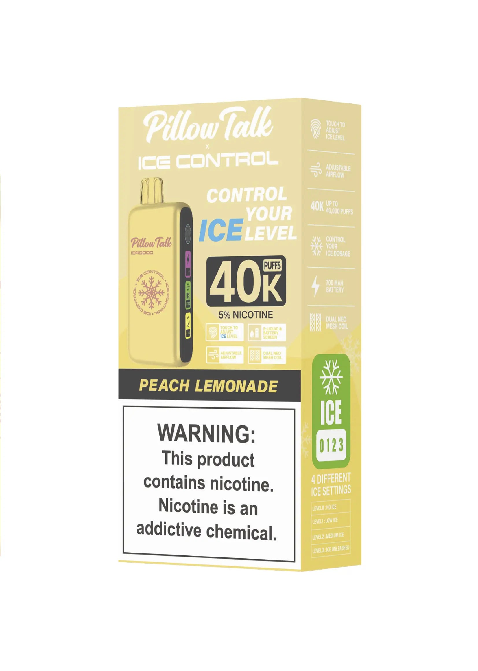 Pillow Talk Ice Control IC40000 Peach Lemonade