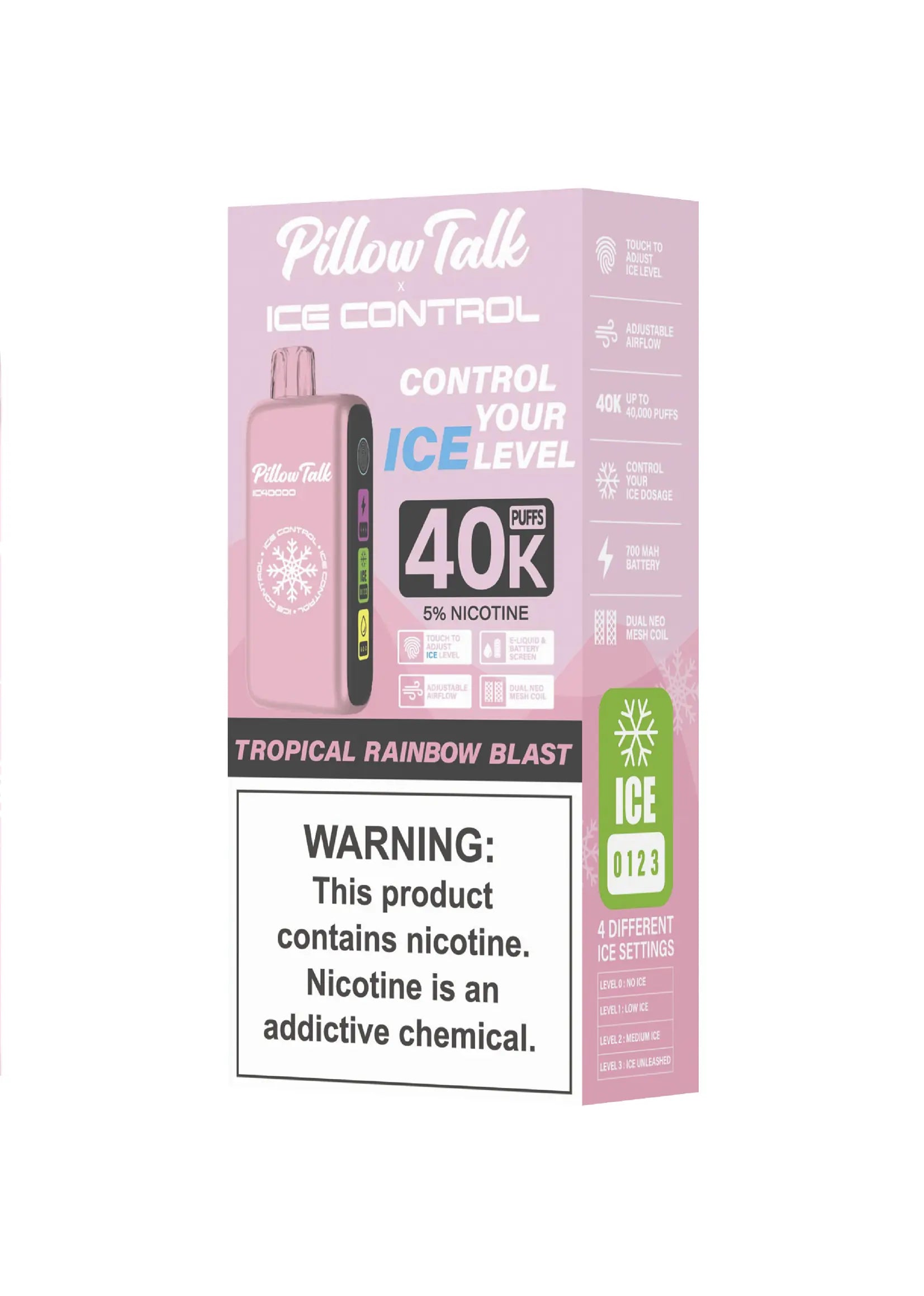 Pillow Talk Ice Control IC40000 Tropical Rainbow Blast