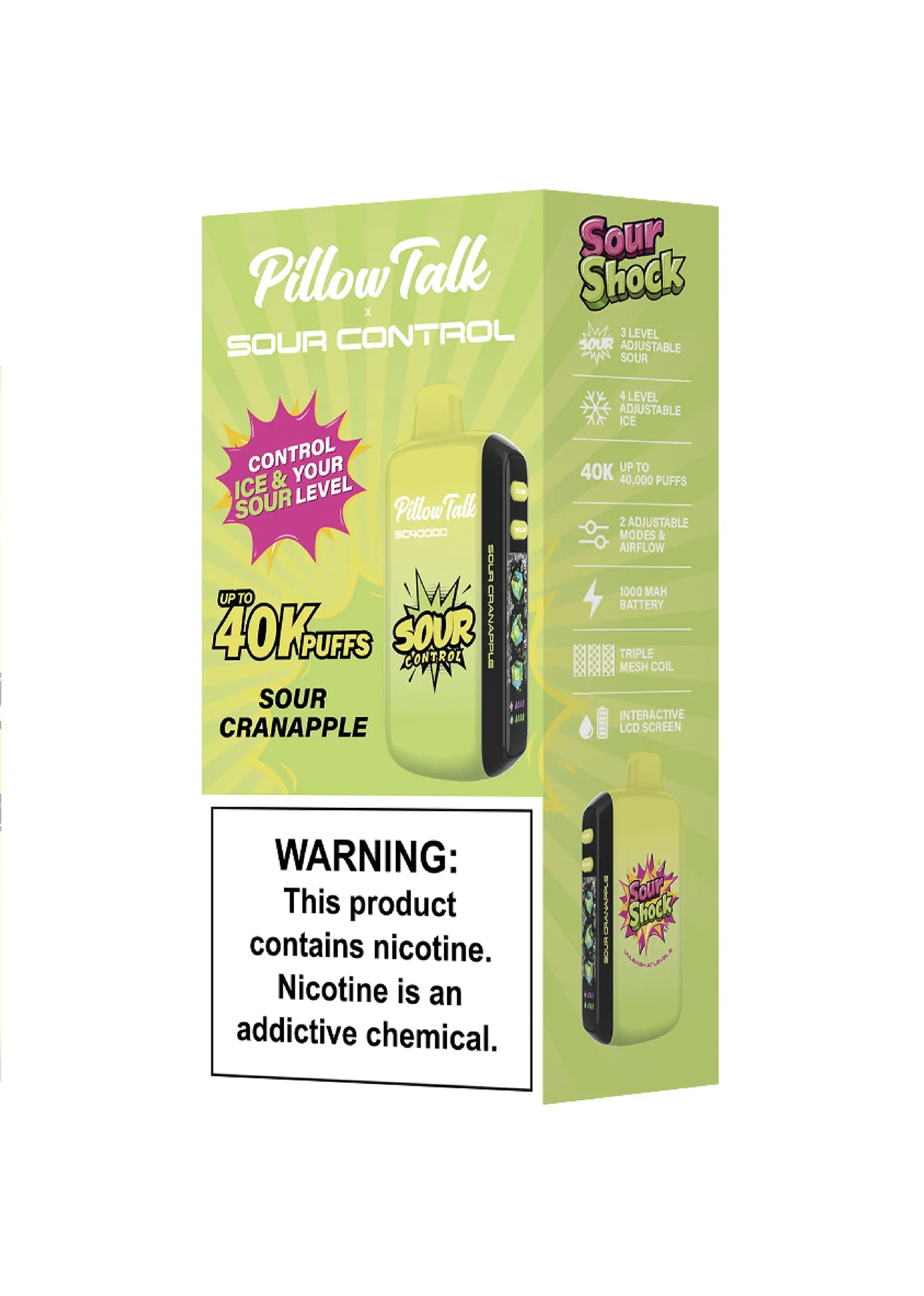 Pillow Talk Sour Control SC40000 Sour Cranapple