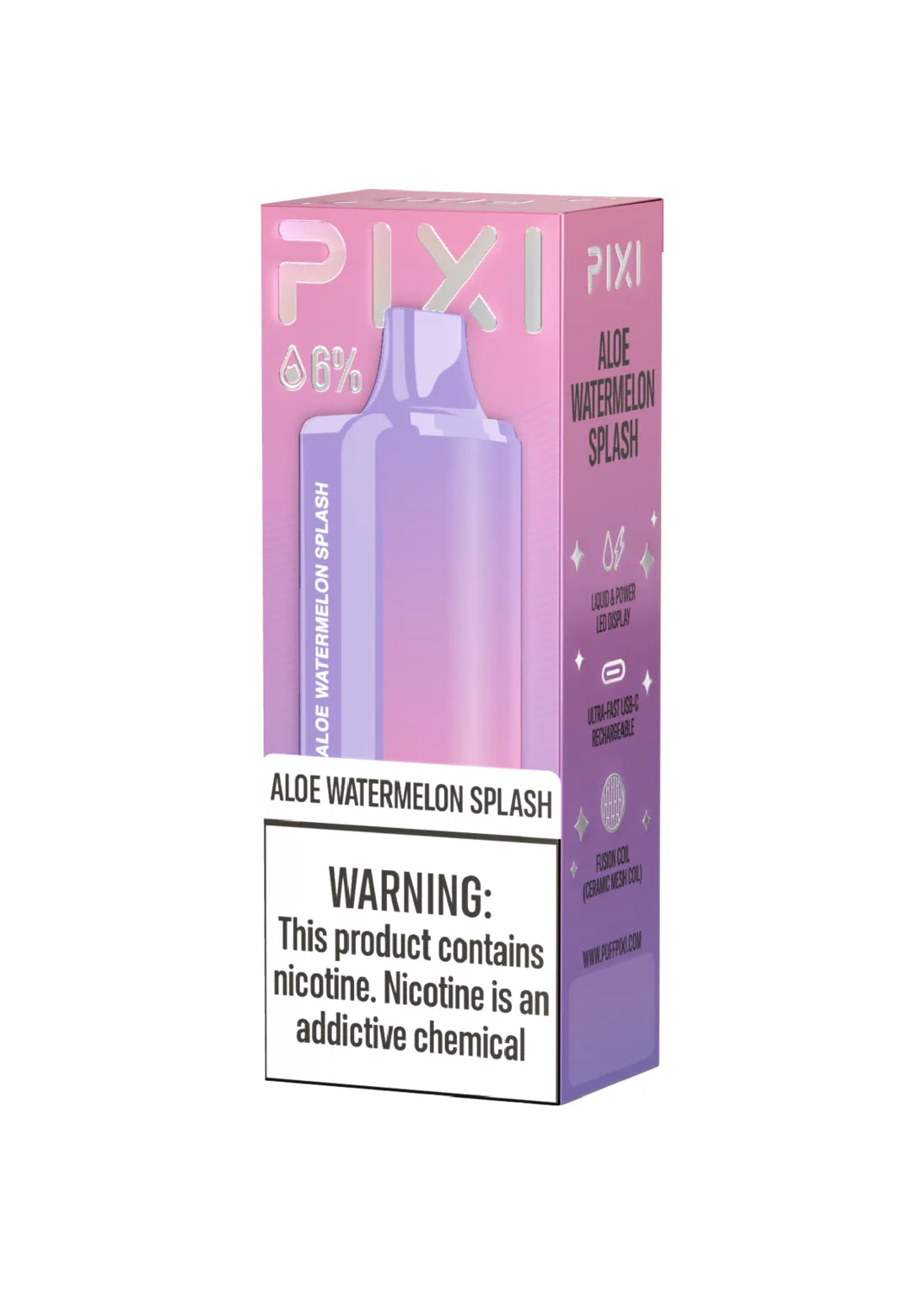 PIXI 10K Aloe Watermelon Splash