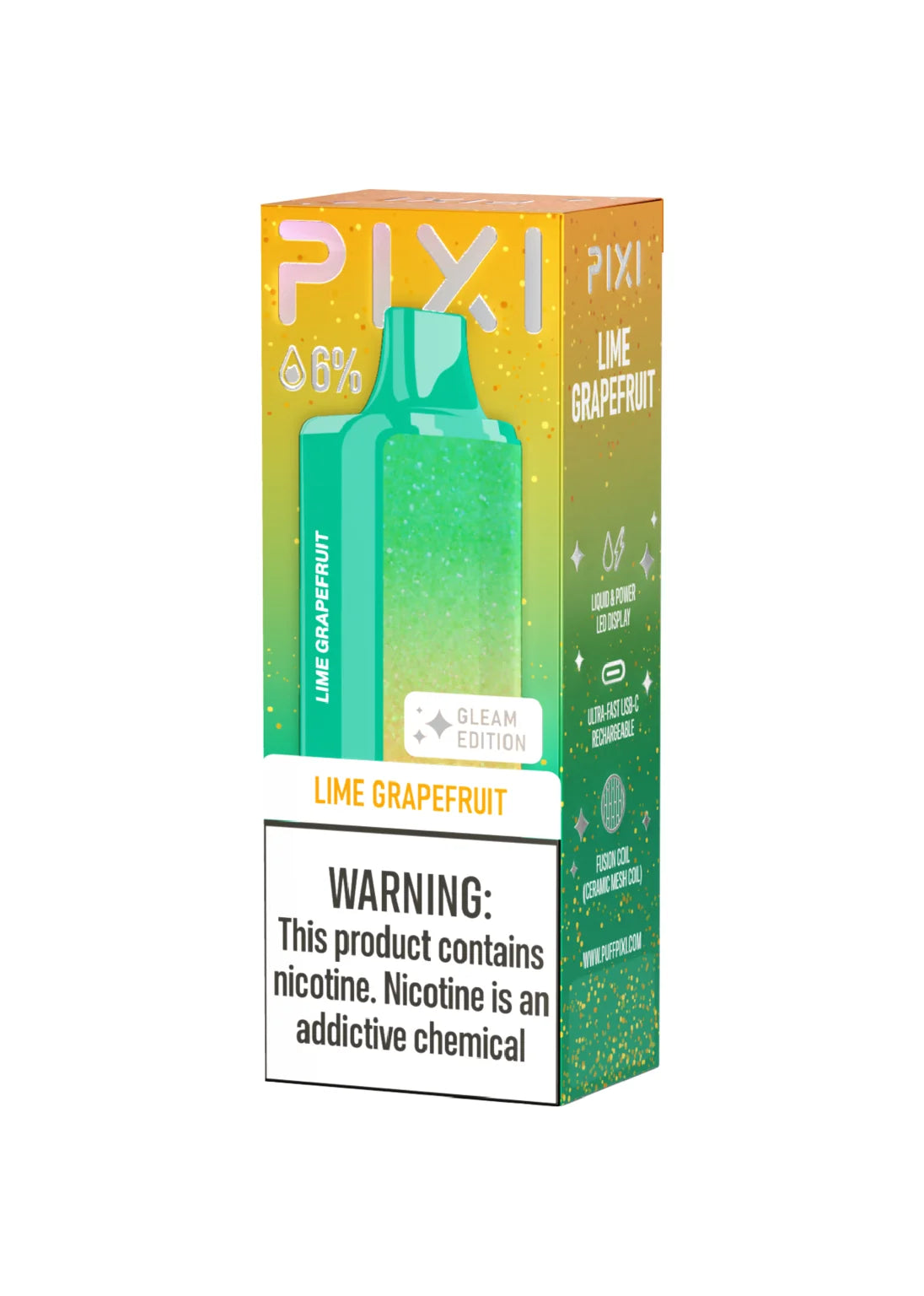 PIXI 10K Lime Grapefruit