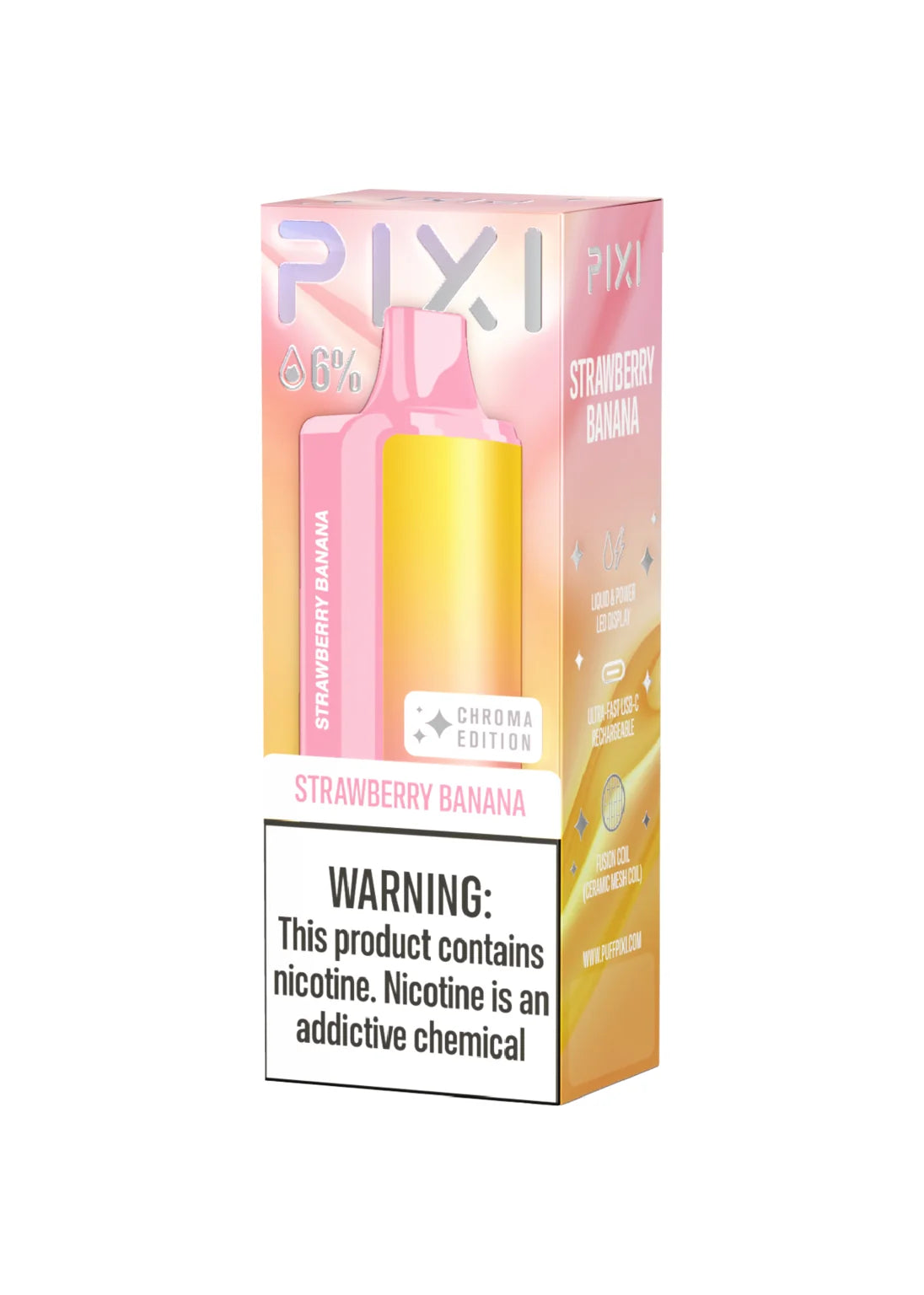 PIXI 10K Strawberry Banana