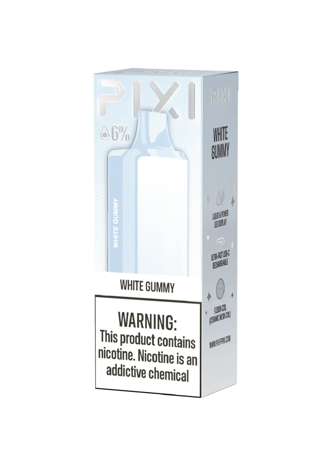 PIXI 10K White Gummy