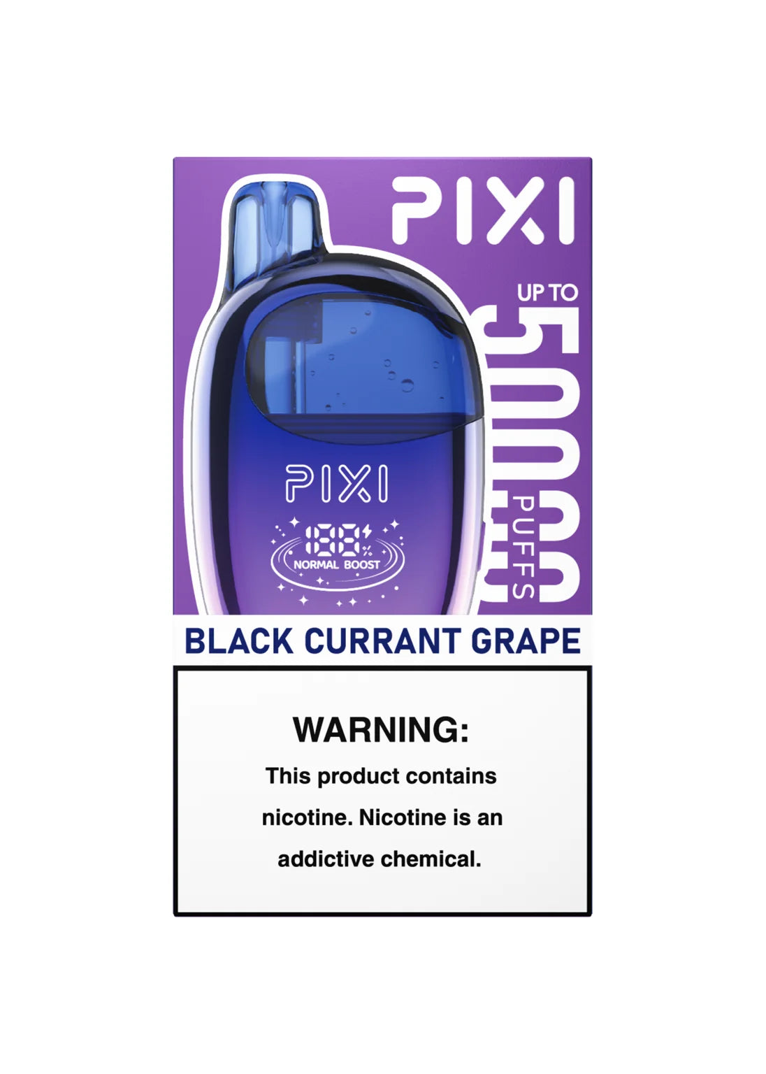 PIXI 50K Black Currant Grape 6%