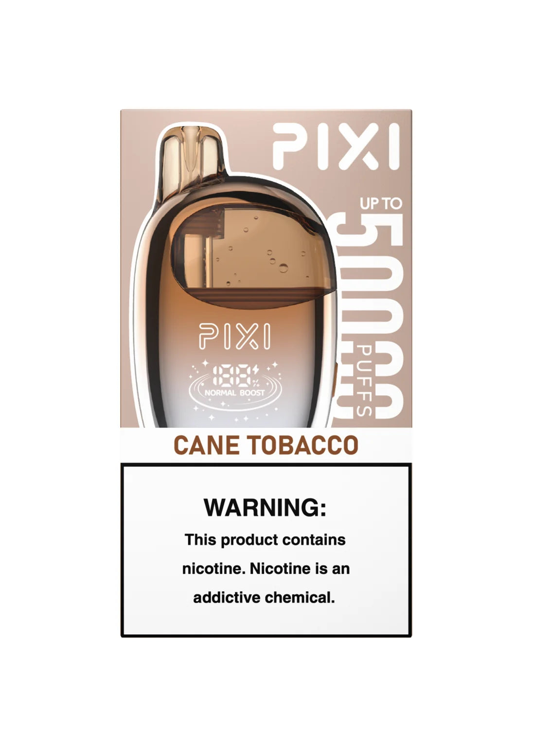 PIXI 50K Cane Tobacco 6%