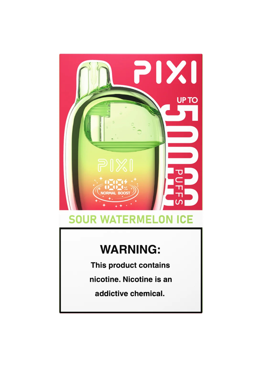PIXI 50K Sour Watermelon Ice 6%
