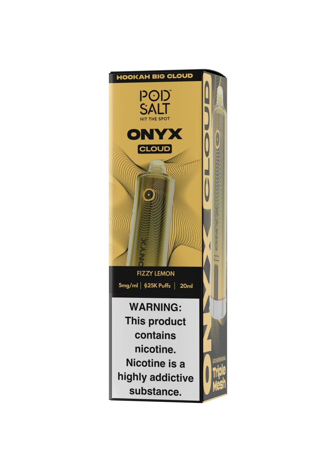 Ion Smoke Pods Pod Salt Onyx Cloud 25K Fizzy Lemon Ion Smoke Pods Pod Salt Onyx Cloud 25K Fizzy Lemon