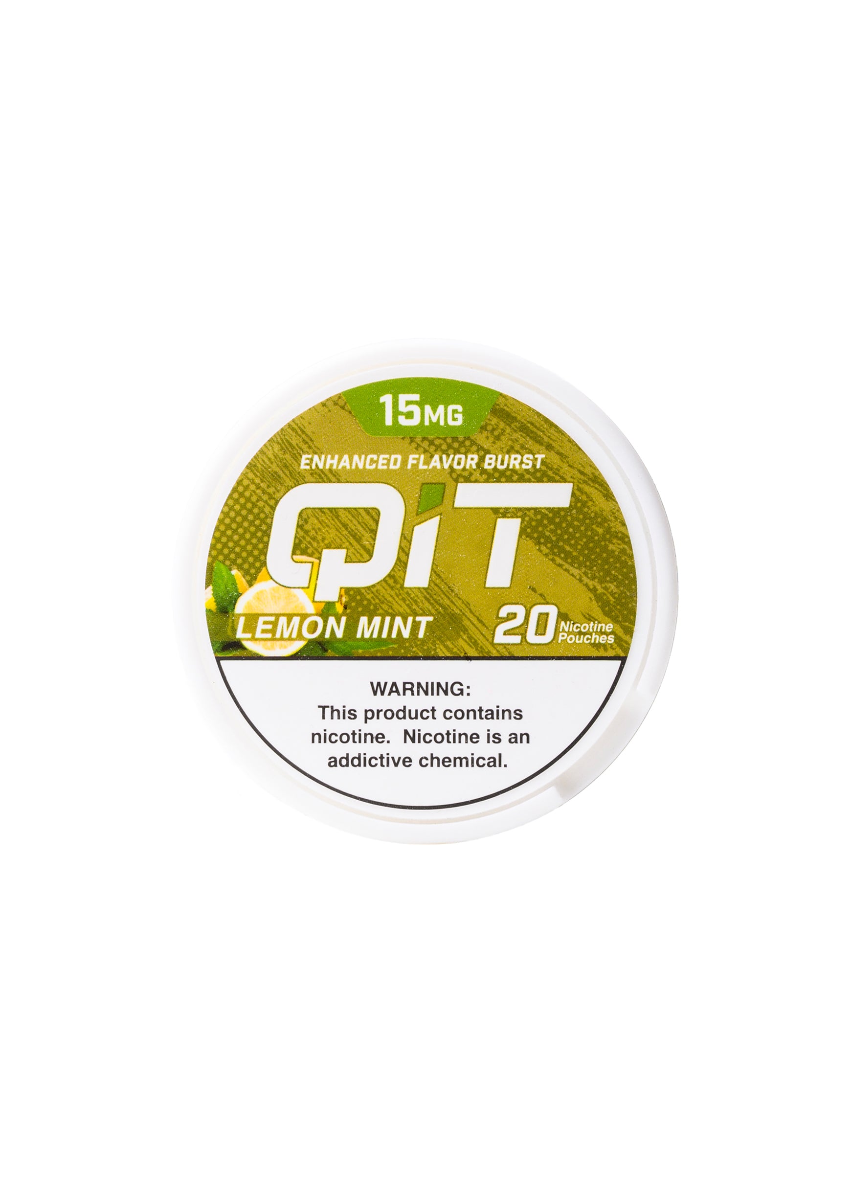 QIT Lemon Mint Nicotine Pouches