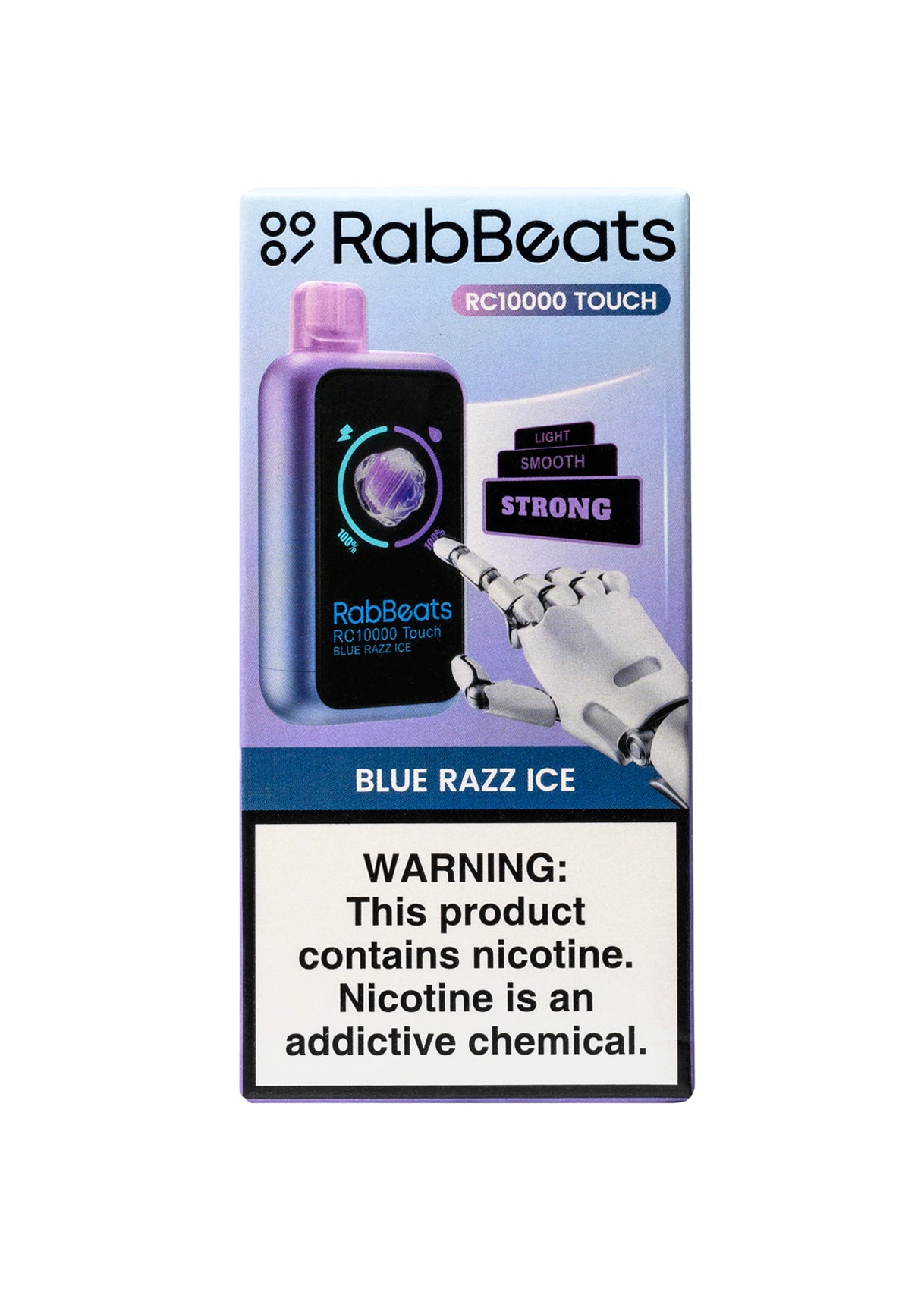 RabBeats RC10000 Touch Blue Razz Ice