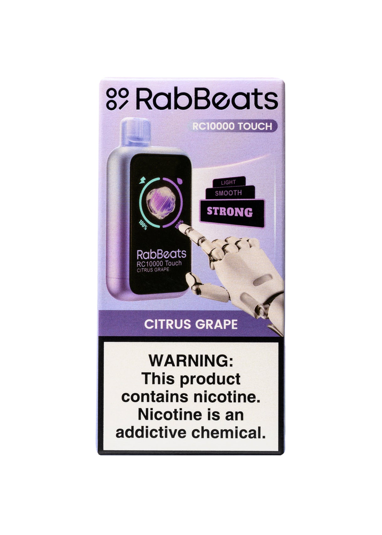 RabBeats RC10000 Touch Citrus Grape