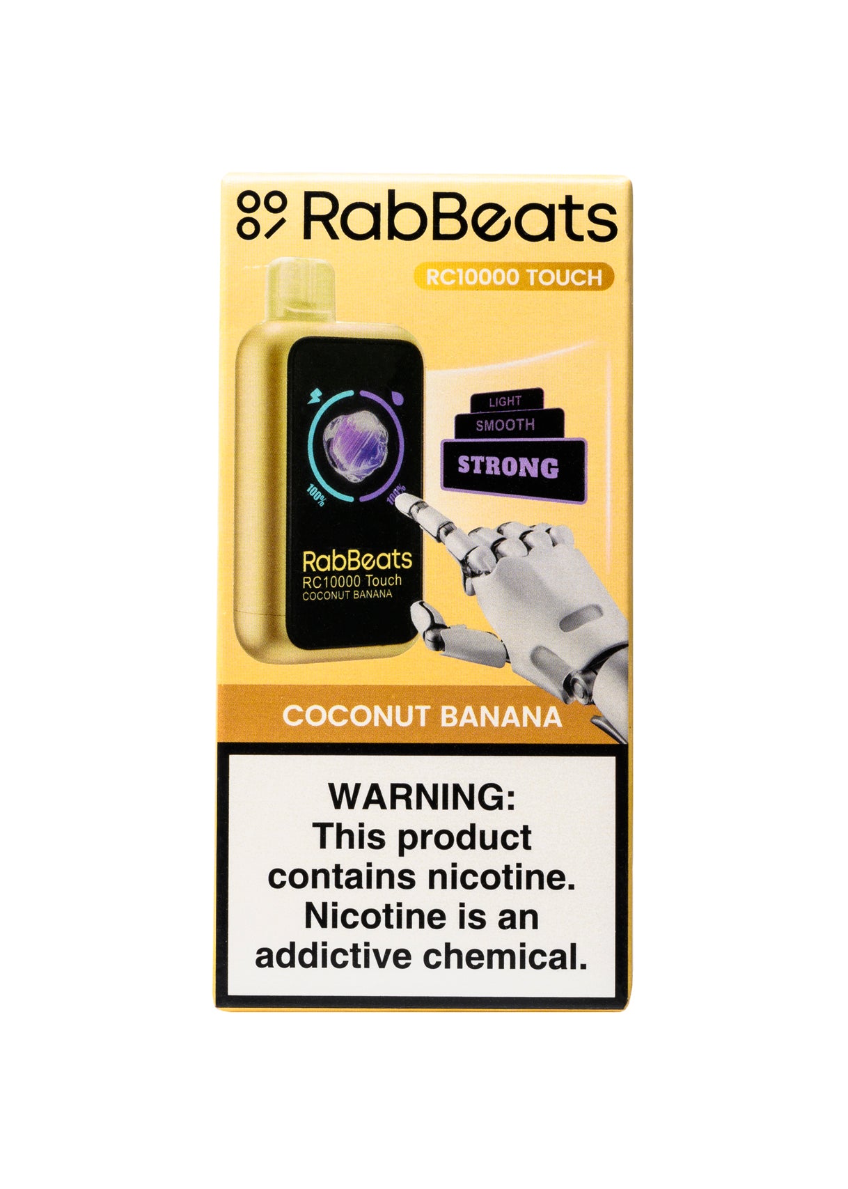 RabBeats RC10000 Touch Coconut Banana | GetPop RabBeats RC10000 Touch Coconut Banana | GetPop