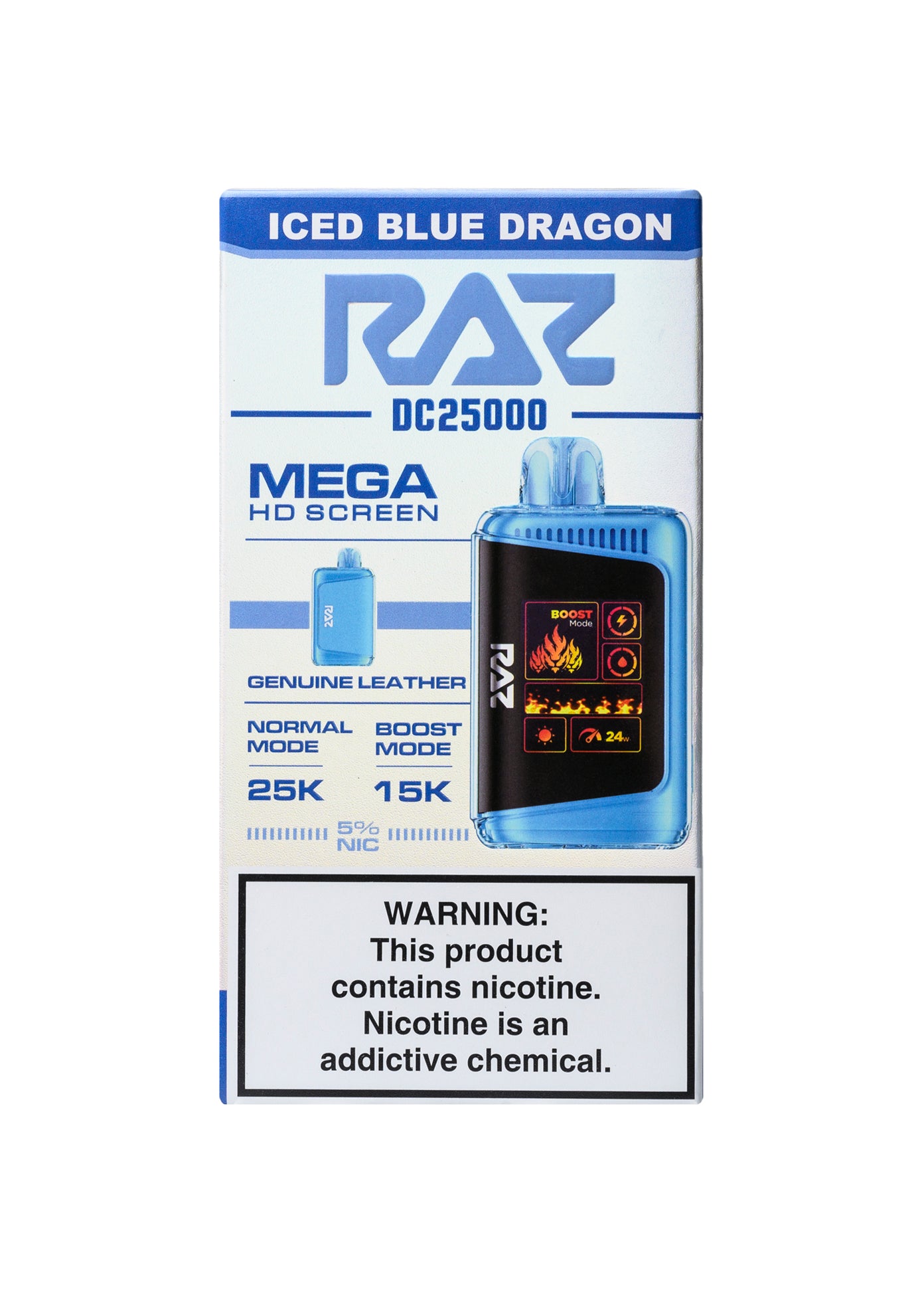 RAZ DC25000 Iced Blue Dragon