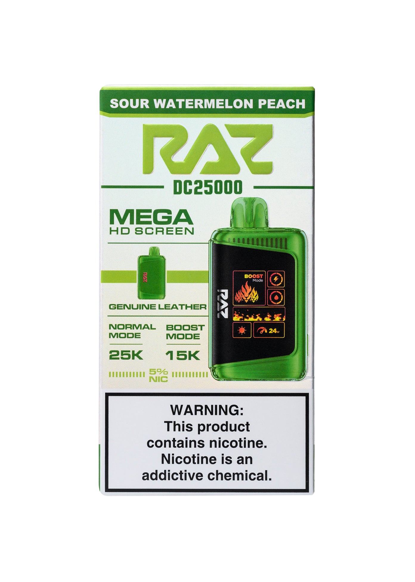 RAZ DC25000 Sour Watermelon Peach | GetPop RAZ DC25000 Sour Watermelon Peach | GetPop