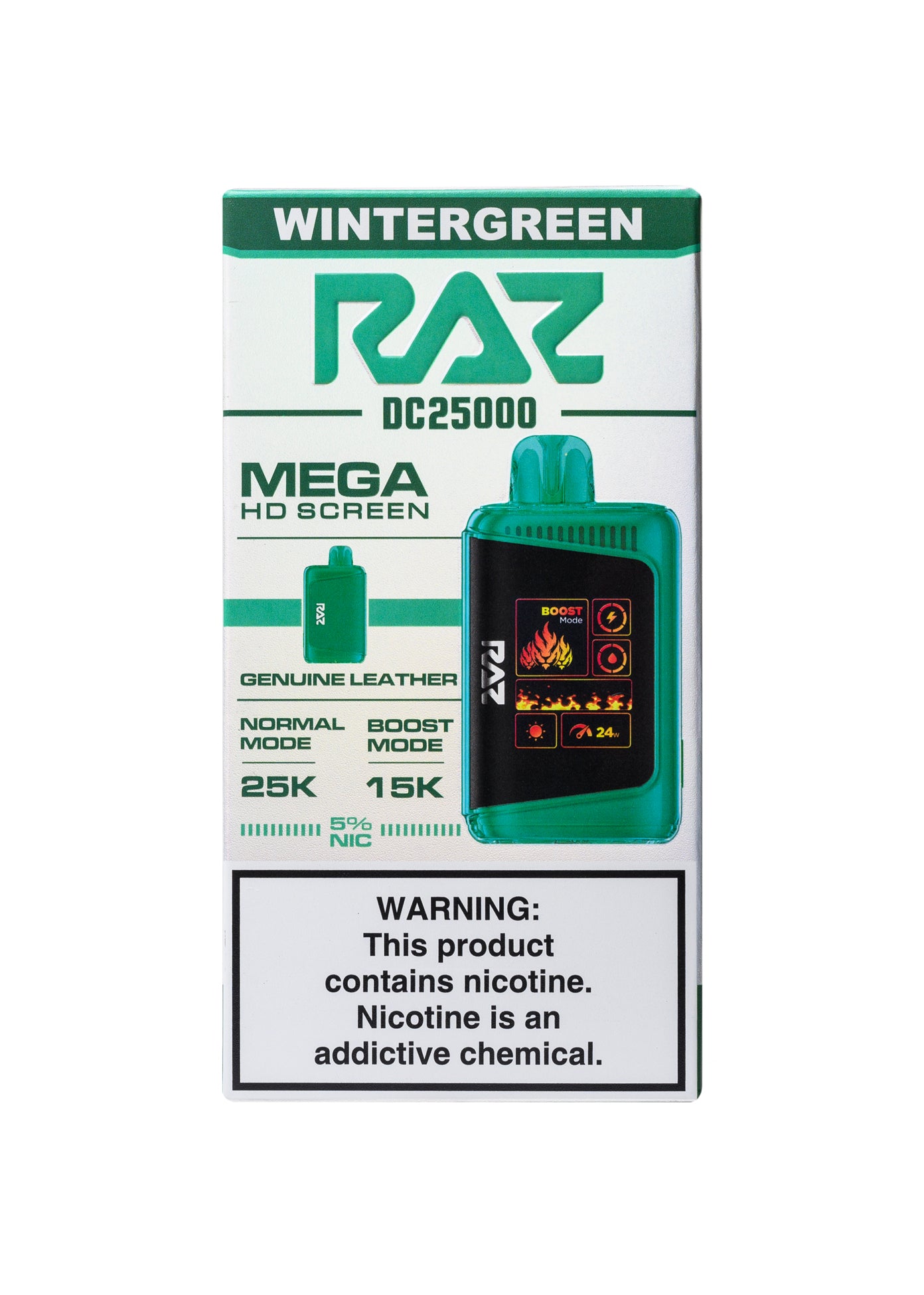 elf bar vape uk RAZ DC25000 Wintergreen
