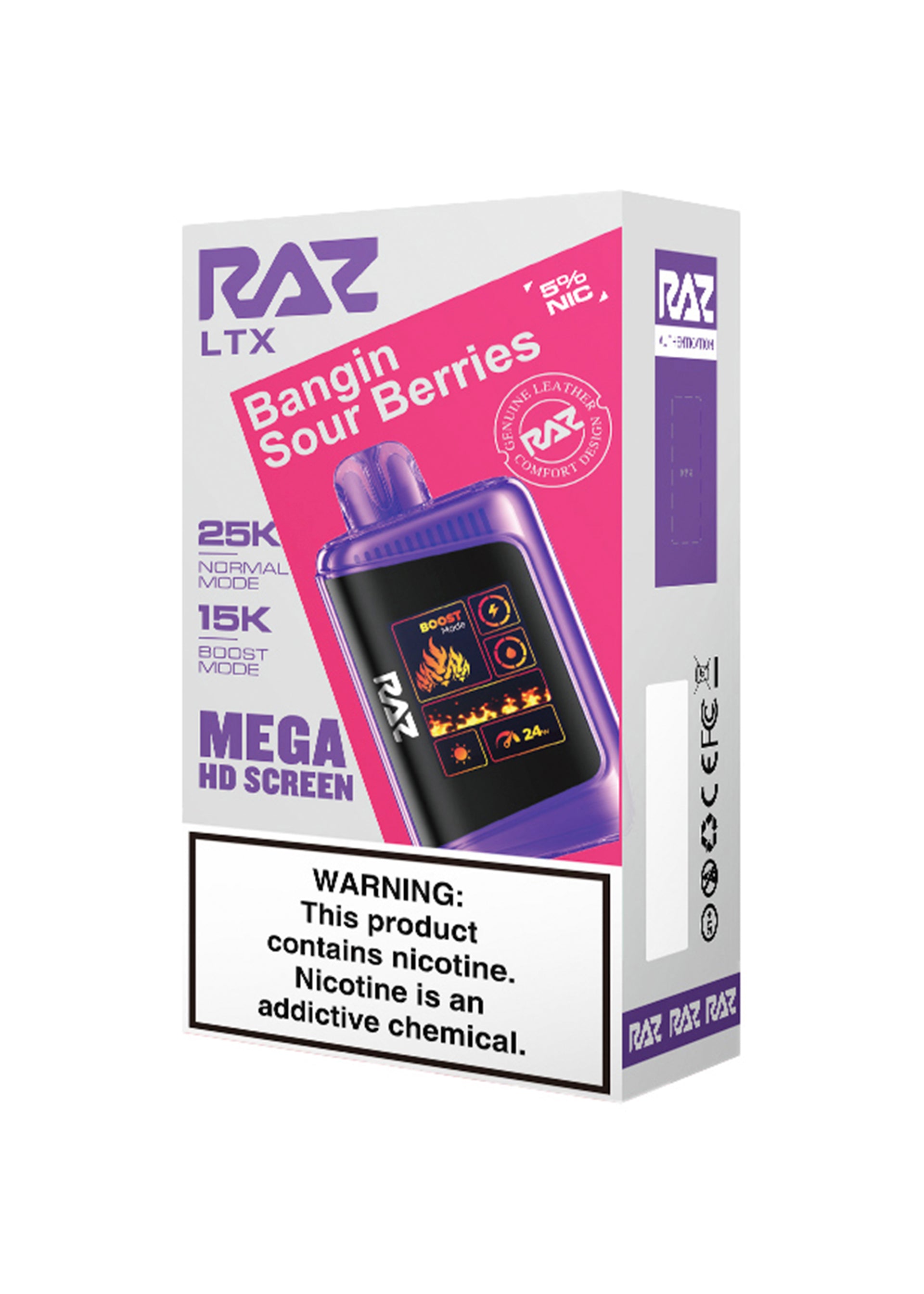 RAZ LTX 25K Bangin Sour Berries | GetPop RAZ LTX 25K Bangin Sour Berries | GetPop