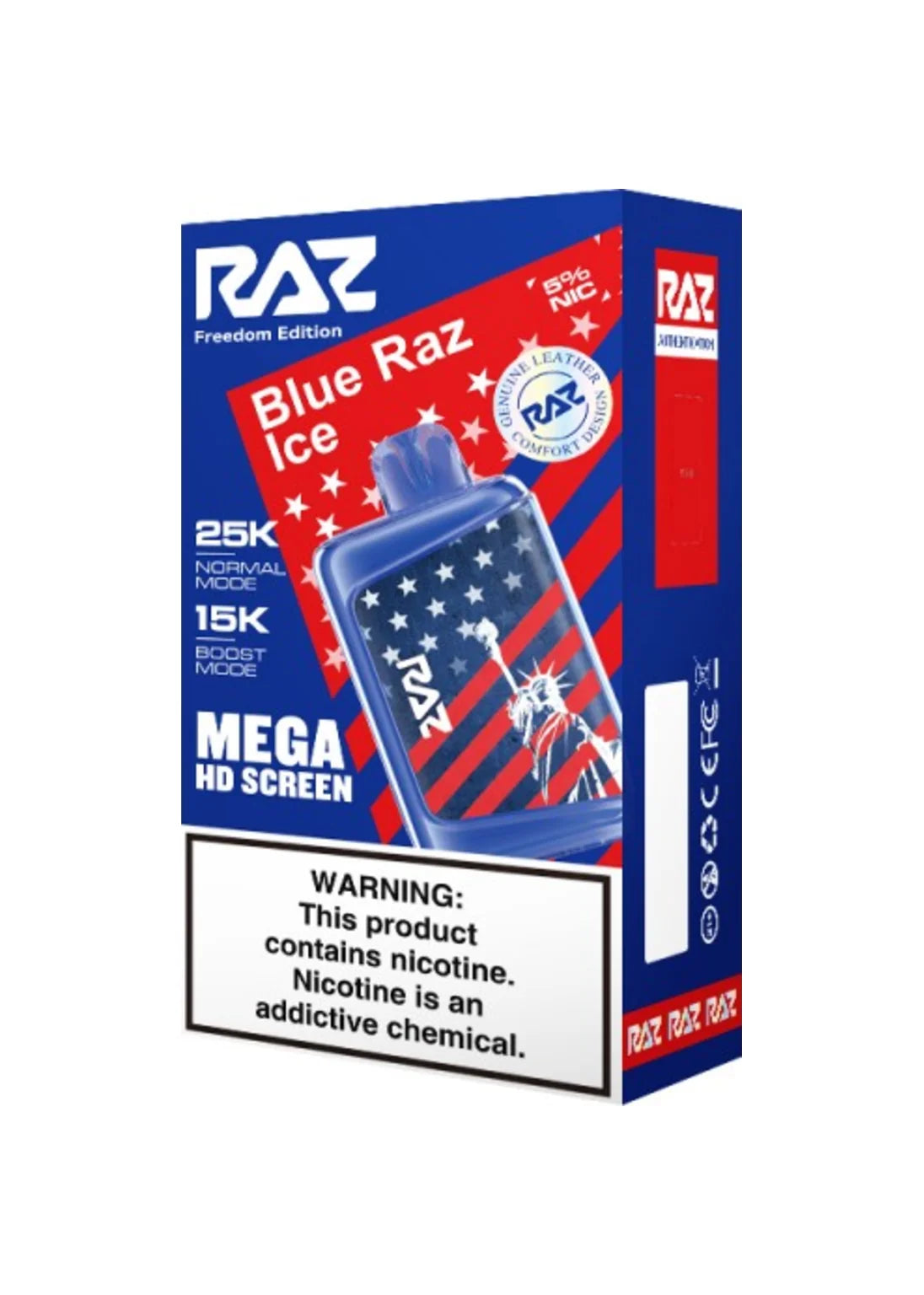 RAZ LTX 25K Blue Raz Ice (Freedom Edition)