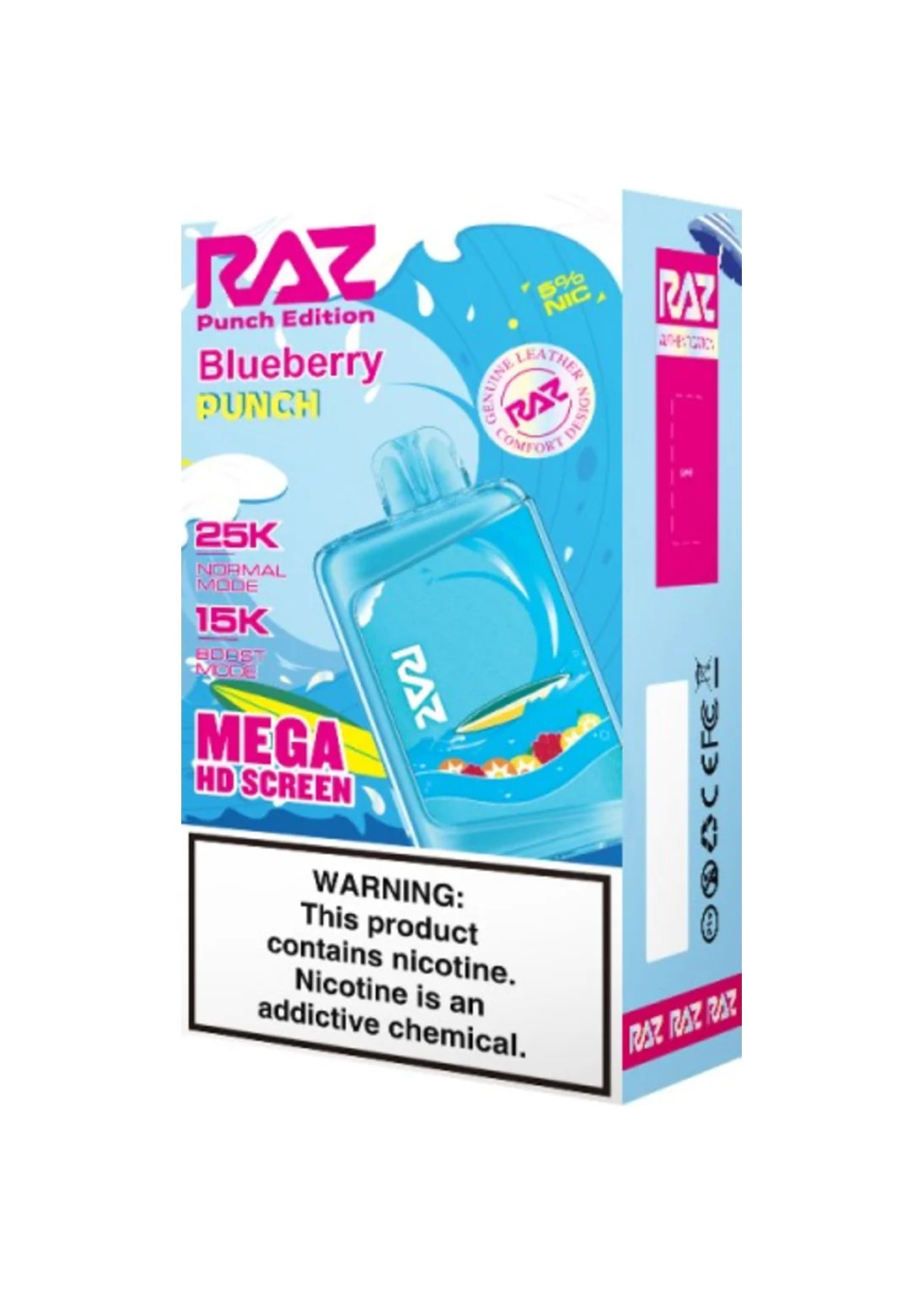 RAZ LTX 25K Blueberry Punch