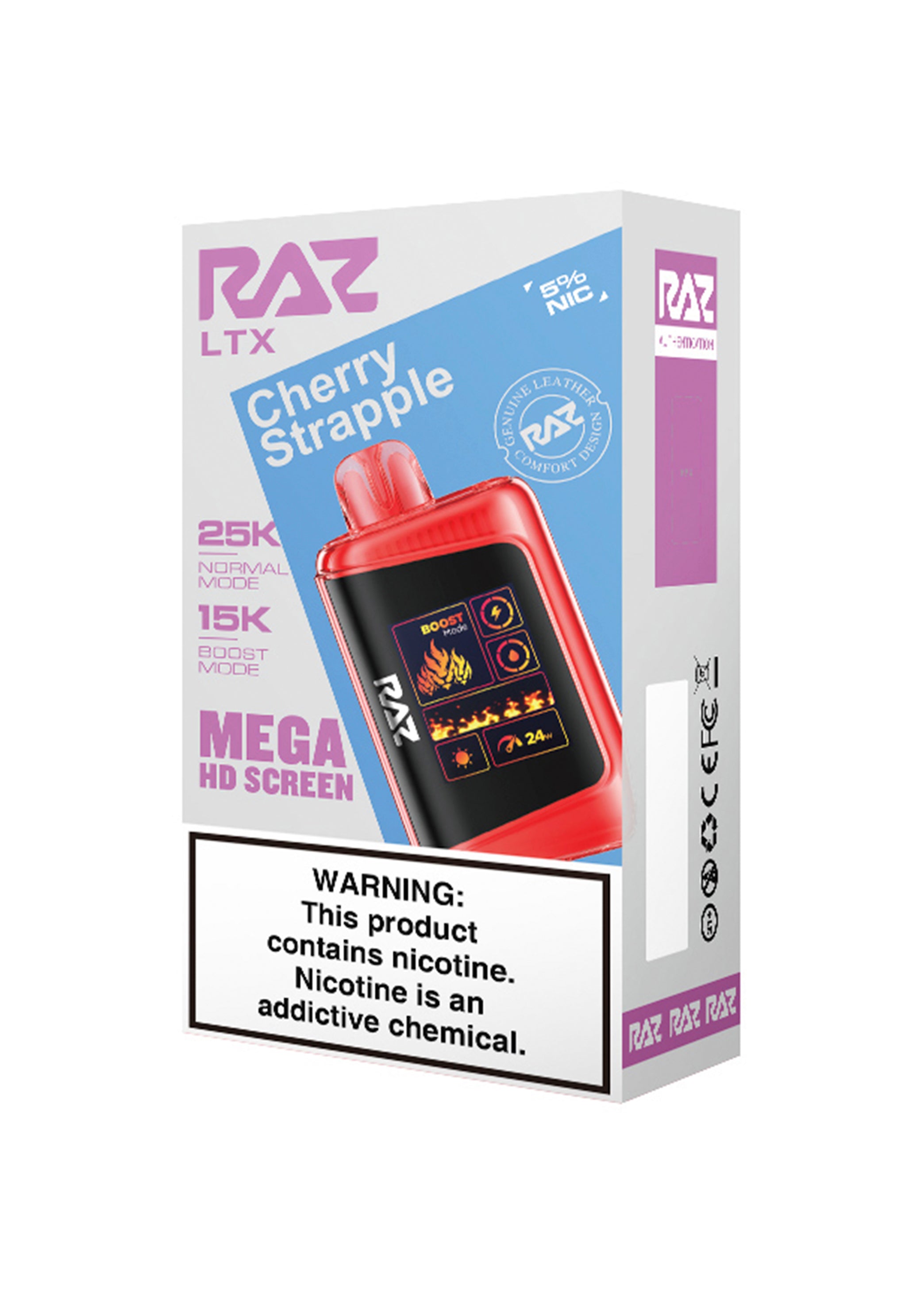 RAZ LTX 25K Cherry Strapple | GetPop
