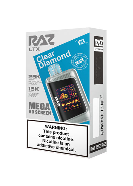 RAZ LTX 25K Clear Diamond | GetPop