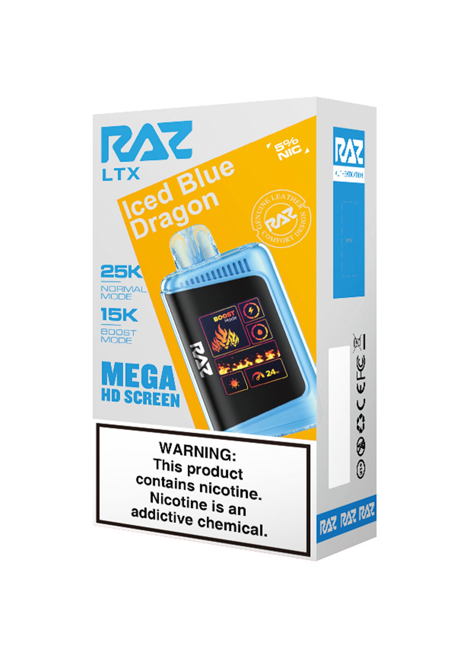 elf bar vape uk Blue Razz Ice Dragbar B3500