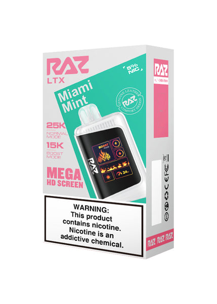 RAZ LTX 25K Miami Mint | GetPop RAZ LTX 25K Miami Mint | GetPop
