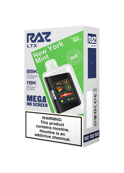 raz flavor night crawler RAZ LTX DC25000 Disposable Vape ( 5%, 25000 Puffs) – EightVape