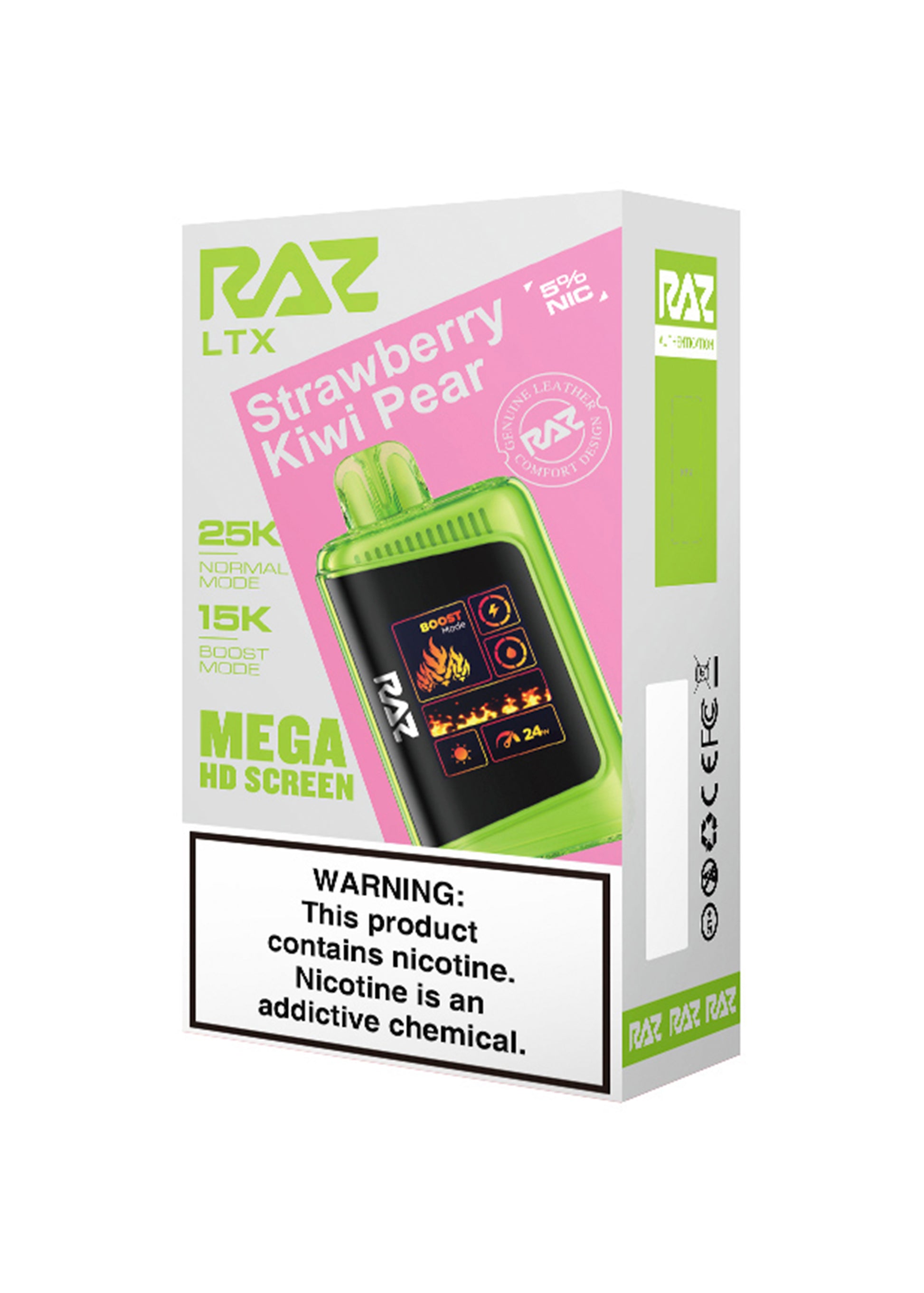 RAZ LTX 25K Strawberry Kiwi Pear | GetPop RAZ LTX 25K Strawberry Kiwi Pear | GetPop