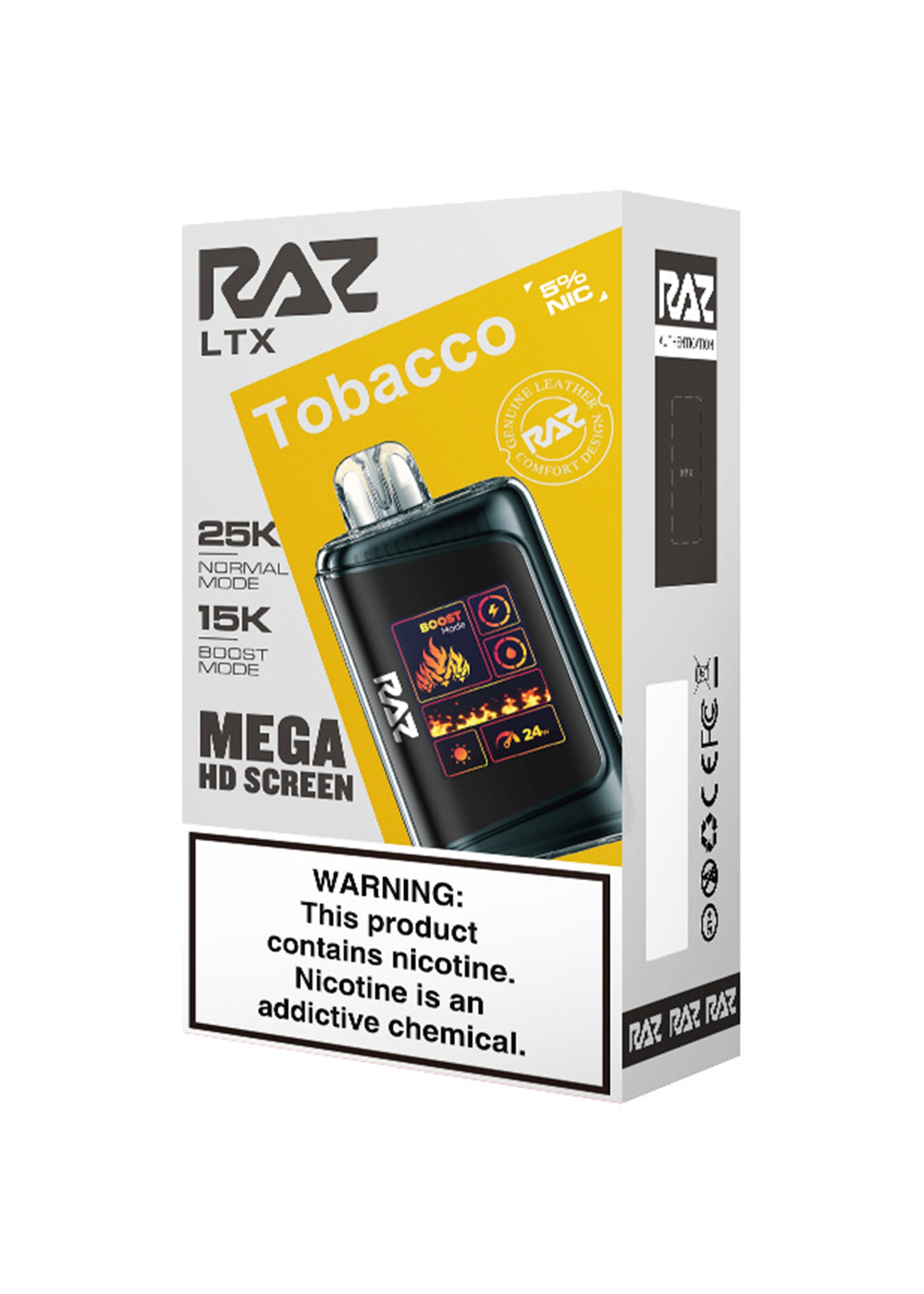 RAZ LTX 25K Tobacco