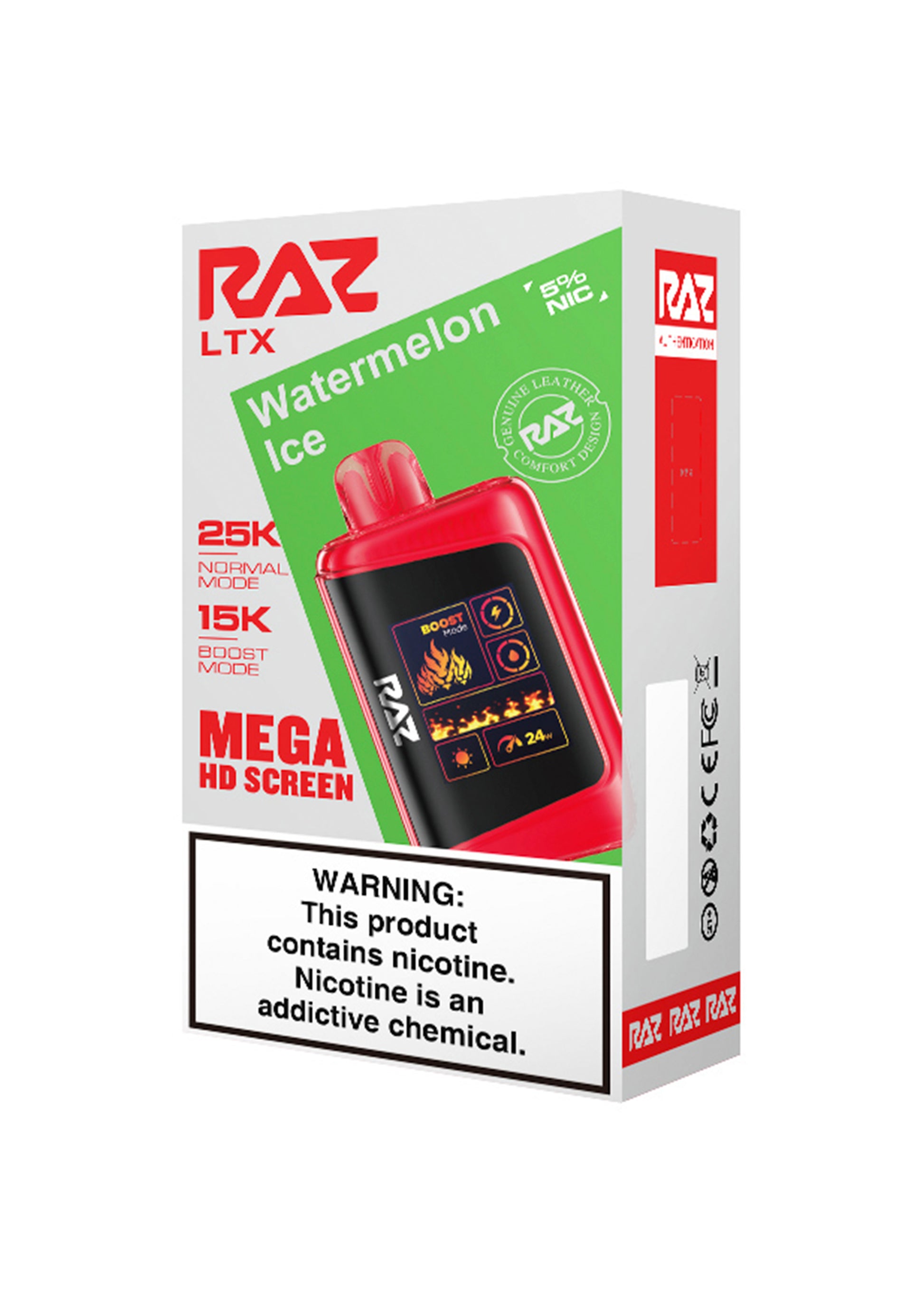 RAZ LTX 25K Watermelon Ice | GetPop RAZ LTX 25K Watermelon Ice | GetPop