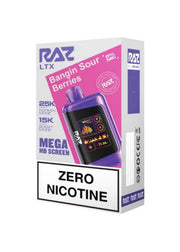 RAZ LTX 25K ZERO: Bangin Sour Berries 0%