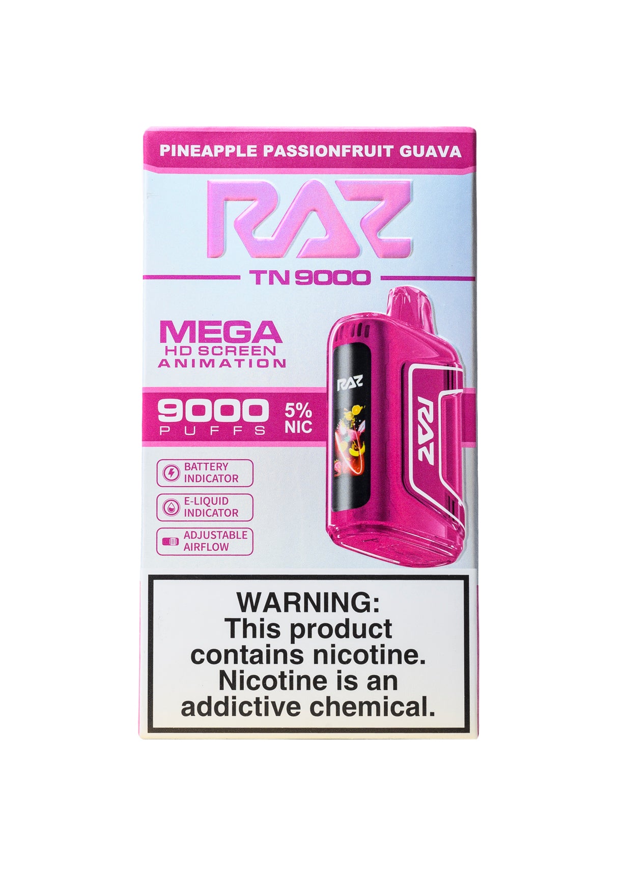 RAZ TN9000 Pineapple Passionfruit Guava | GetPop