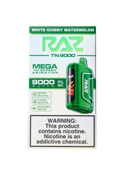 RAZ TN9000 White Gummy Watermelon | GetPop RAZ TN9000 White Gummy Watermelon | GetPop