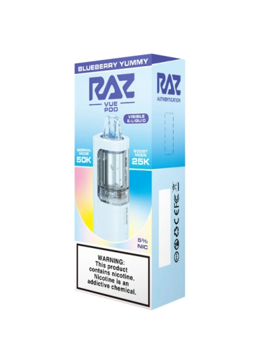 RAZ VUE 50K Pod Blueberry Yummy