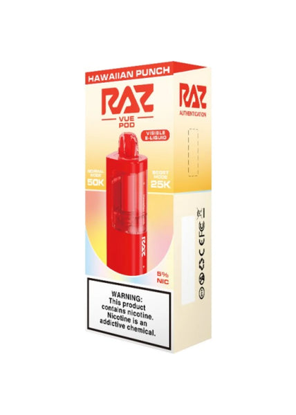 hawaiian punch raz flavors RAZ VUE 50K Pod Hawaiian Punch
