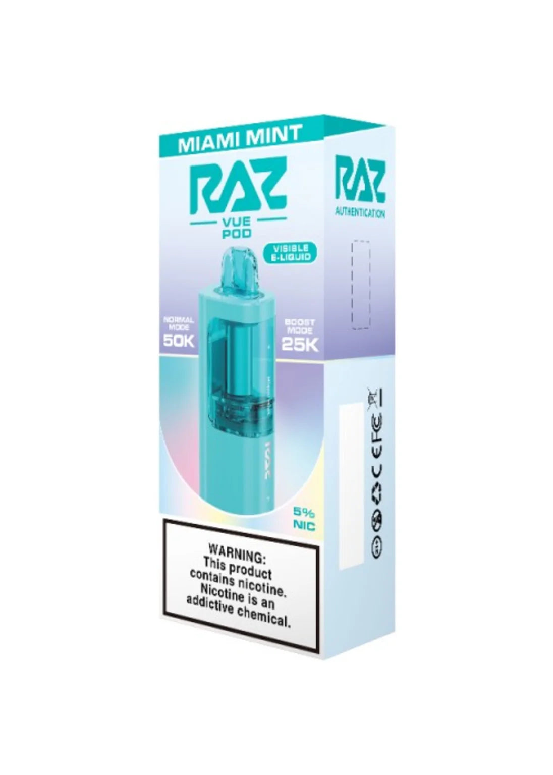 RAZ VUE 50K Pod Miami Mint