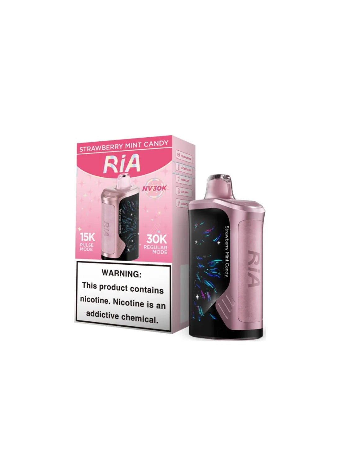 RIA NV30K Strawberry Mint Candy