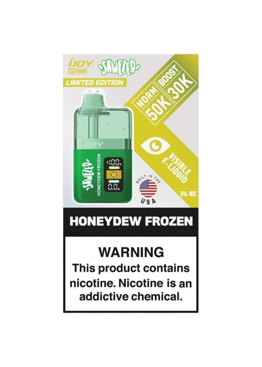 Skwezed x iJoy XP50000 Honeydew Frozen