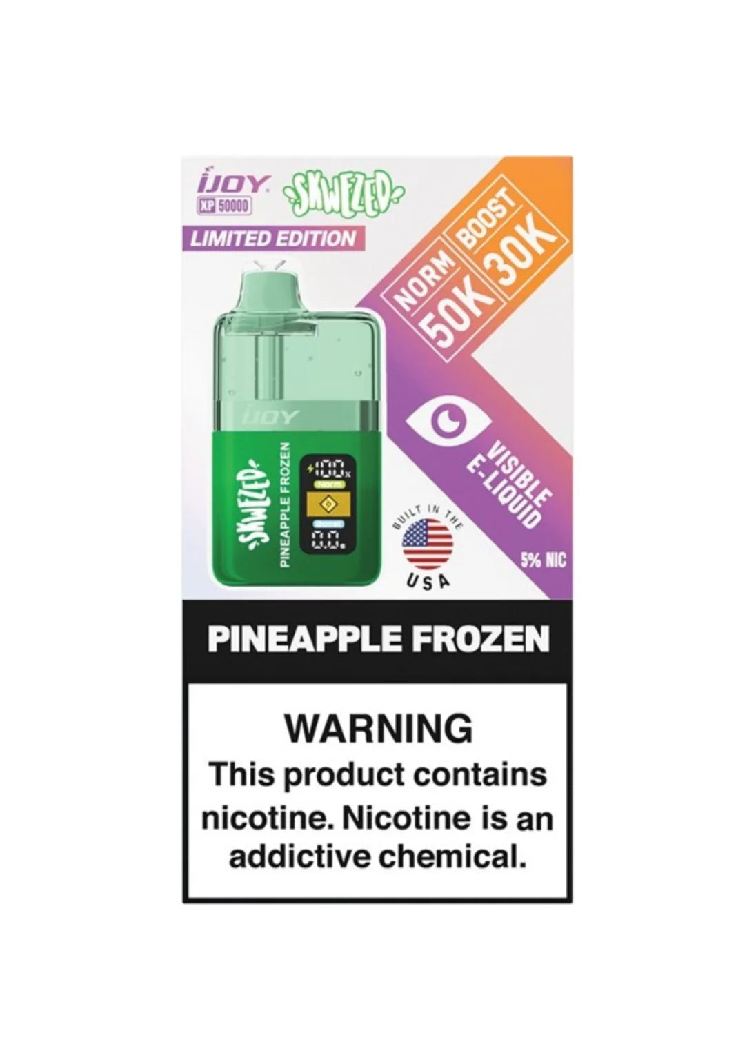 Skwezed x iJoy XP50000 Pineapple Frozen