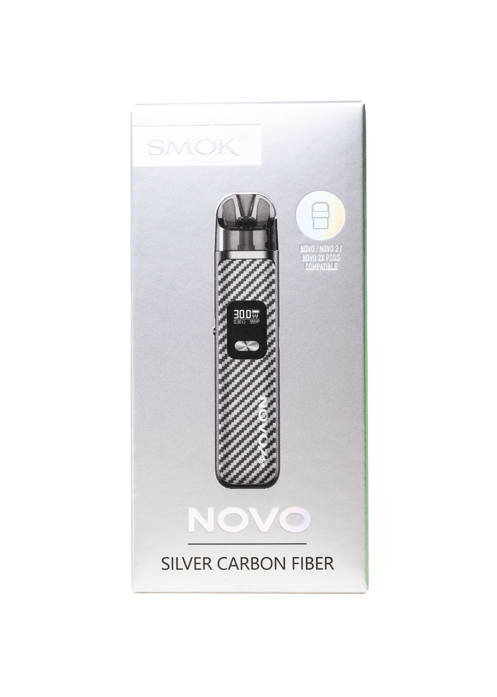 SMOK Novo Pro Silver Carbon Fiber