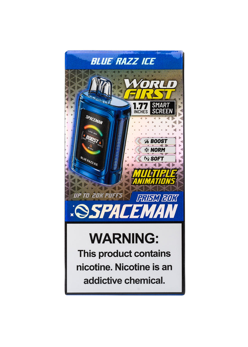 SMOK Spaceman Prism 20K Blue Razz Ice | GetPop
