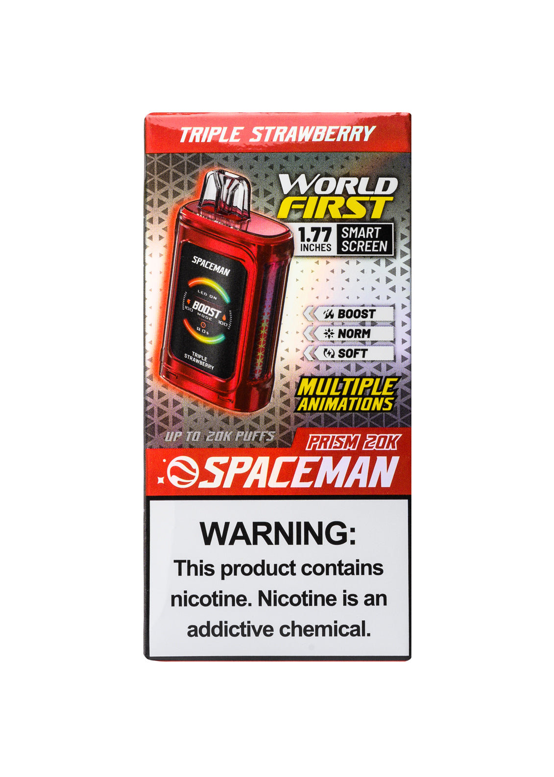 SMOK Spaceman Prism 20K Triple Strawberry