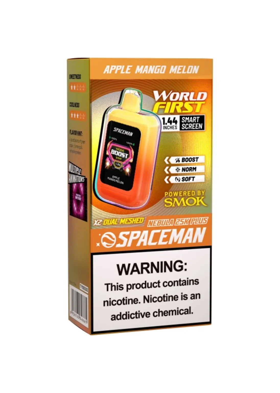 SMOK Spaceman Nebula 25K Plus Apple Mango Melon