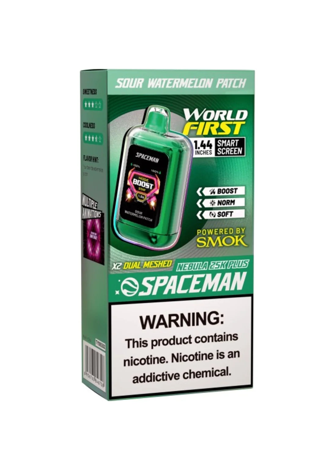 SMOK Spaceman Nebula 25K Plus Sour Watermelon Patch