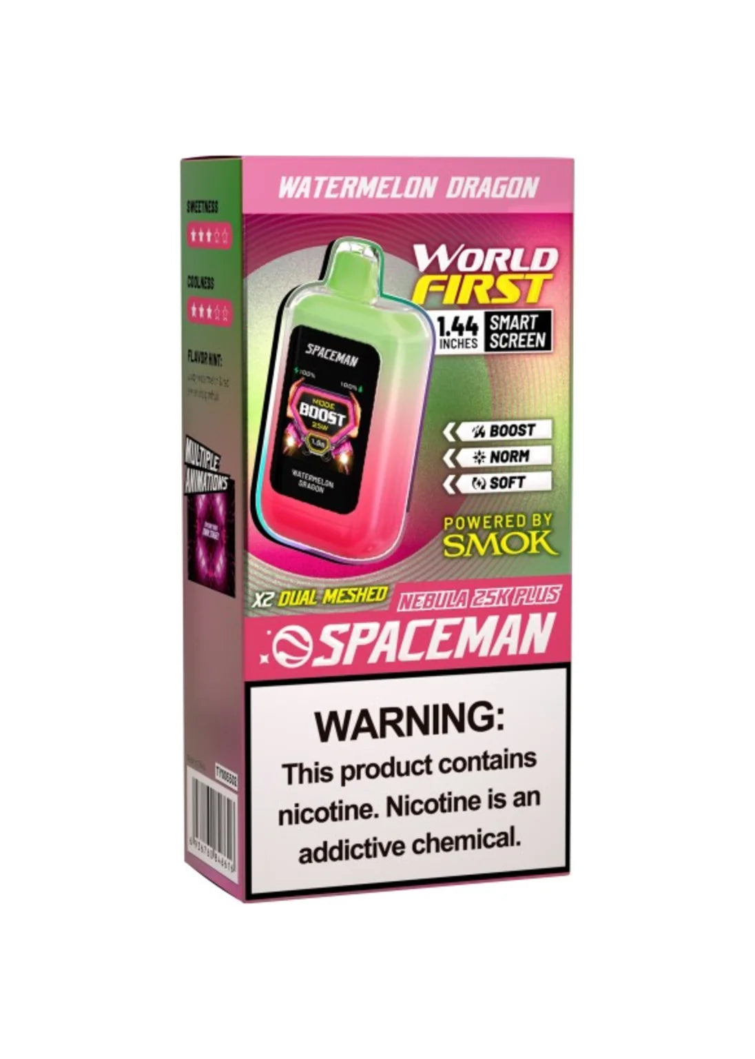 SMOK Spaceman Nebula 25K Plus Watermelon Dragon