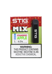 STIG Iced Strawberry Apple product packaging