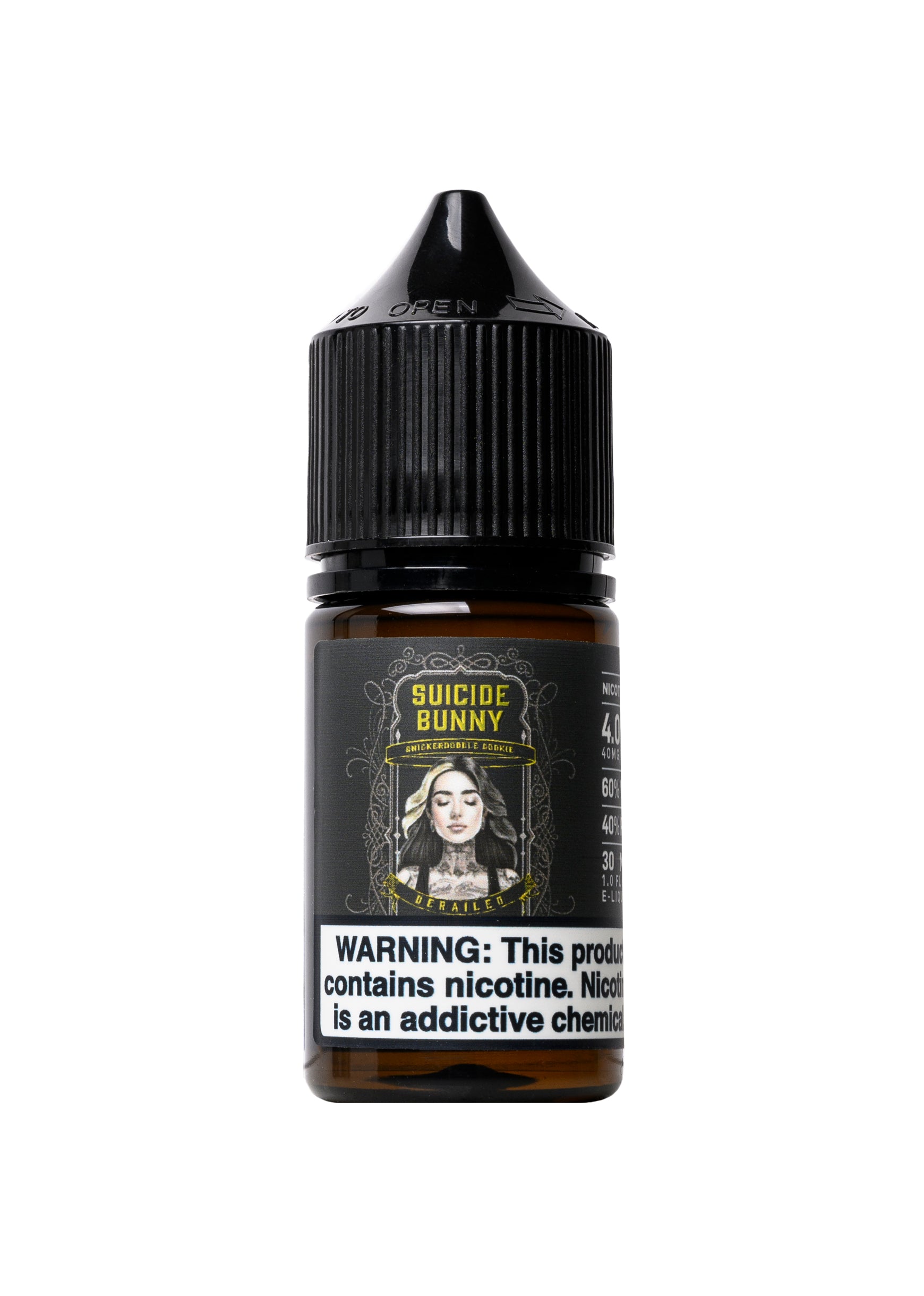 Suicide Bunny Salt Derailed (Snickerdoodle Cookies) Salt Nicotine E-Liquid