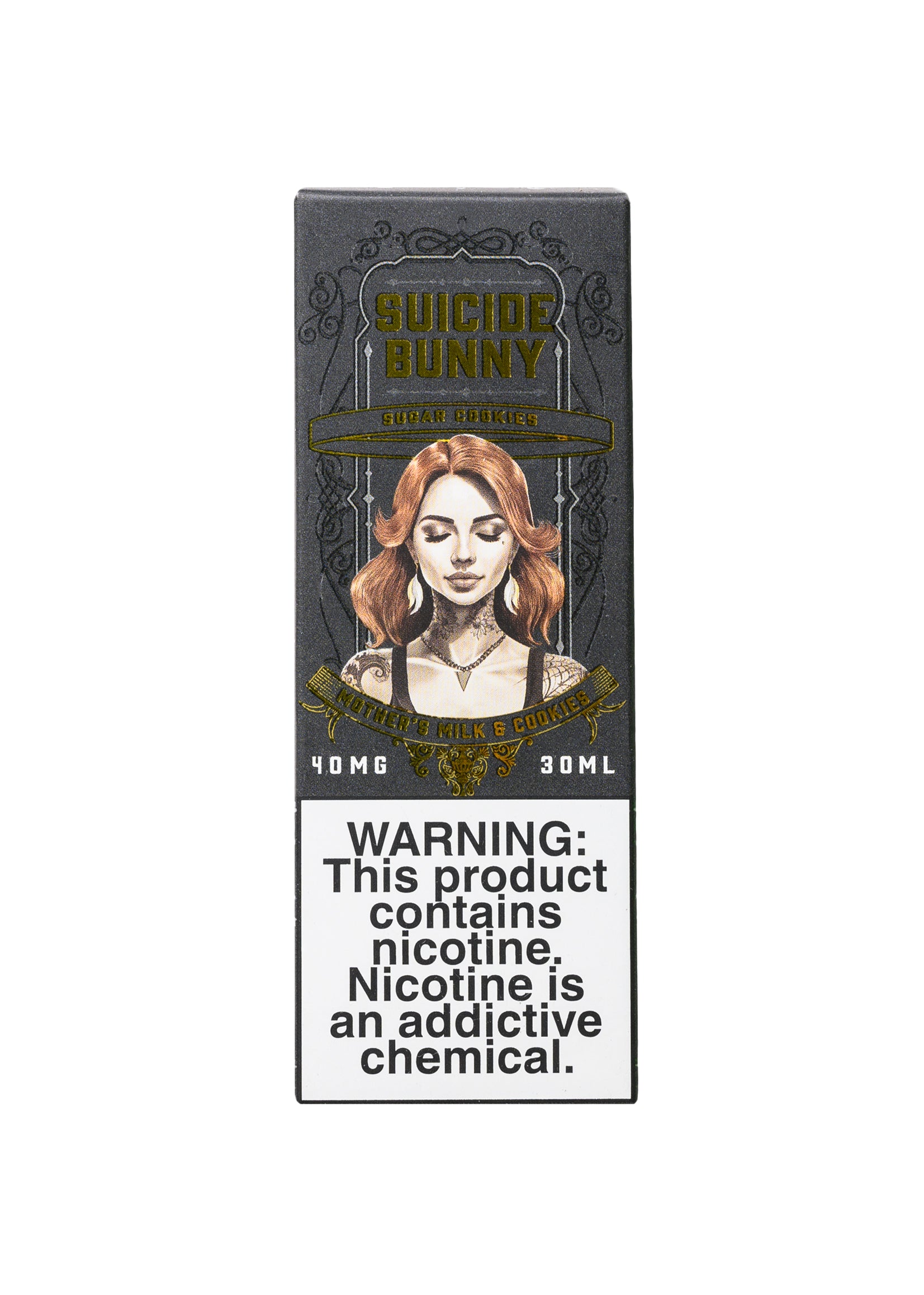 Suicide Bunny Salt Mothers Milk and Cookies (Sugar Cookies) Salt Nicotine E-Liquid